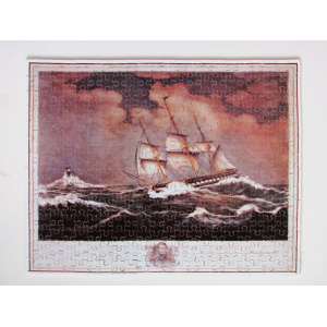 Old Ironsides on a Lee Shore (U.S.S. Constitution)