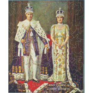 King George VI and Queen Elizabeth
