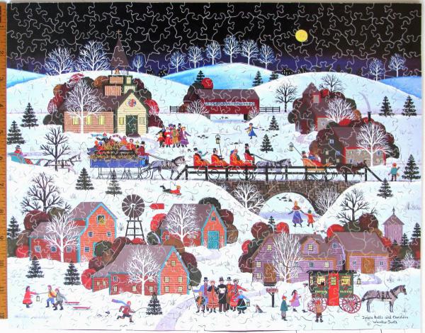 Jingle Bells and Carolers