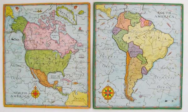 North and South America