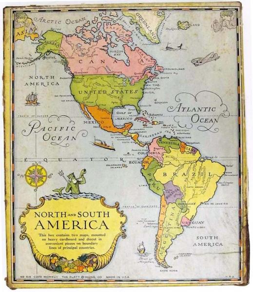 North and South America-box