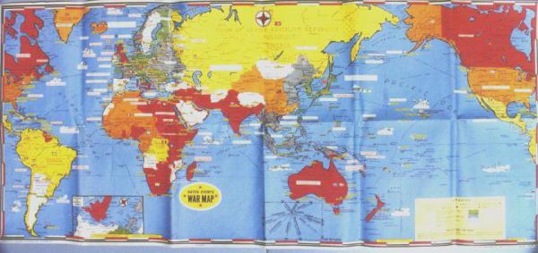 East Europe War Area (map)