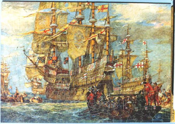 Embarkation of Henry VIII On Board the 'Great Harry' to Meet Francis I