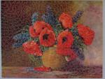 Poppies & Larkspur
